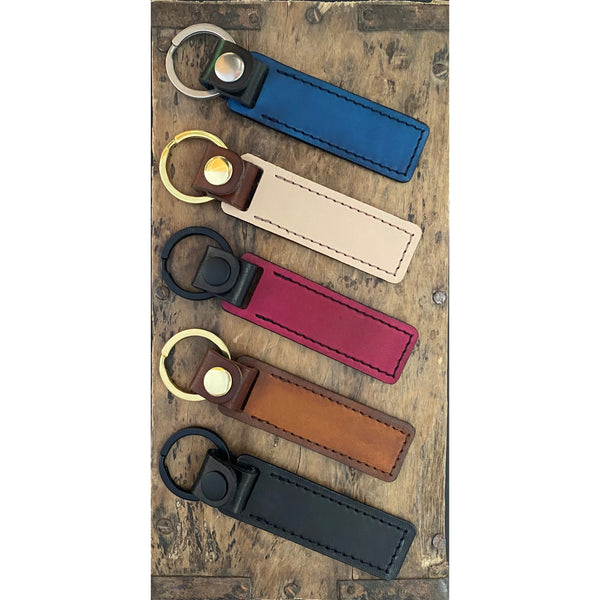 Classic Leather Keychain